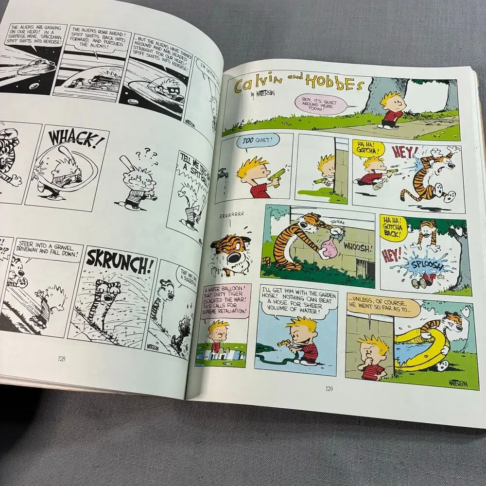 The Essential Calvin and Hobbes Treasury Softcover Bill Watterson Comic Book
